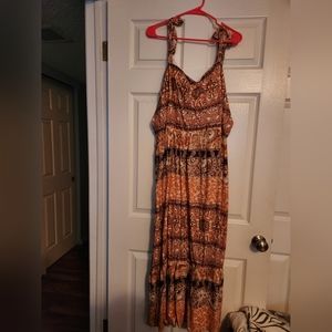 Maurices plus size natural color dress